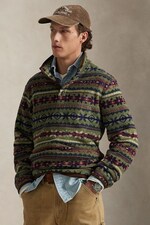 Флісова кофта Polo Ralph Lauren колір бежевий