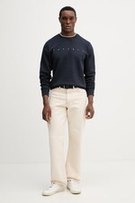 Кофта Hackett London колір синій