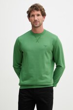 Кофта чоловіча бавовняна Barbour колір зелений