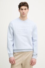 Кофта чоловіча бавовняна Lacoste колір блакитний