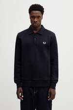Кофта з капюшоном чоловіча Fred Perry колір темно-синій