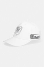 Бавовняна бейсболка Blauer KNIGHT колір білий