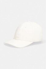 Бейсболка Lacoste колір бежевий