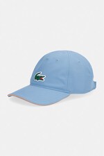 Кепка Lacoste колір блакитний