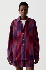 Сорочка жіноча бавовняна Marimekko колір червоний