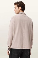 Сорочка AllSaints колір сірий