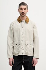 Коротка куртка чоловіча Barbour колір бежевий