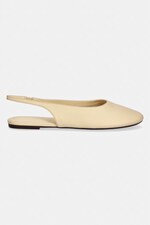Балетки кожаные Aldo DROPWAVE цвет желтый