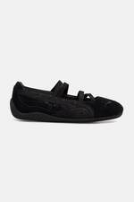 Балетки замшеві Puma Speedcat Ballet Python колір чорний