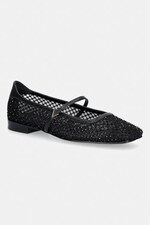 Балетки Valentino CRYSTAL колір чорний