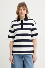 Поло MM by Max Mara MM by MaxMara ABETAIA колір синій