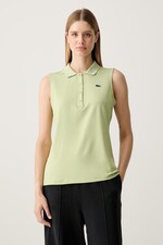 Топ жіночий Lacoste колір зелений