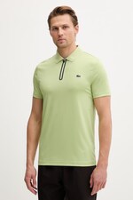 Поло чоловіче Lacoste колір зелений