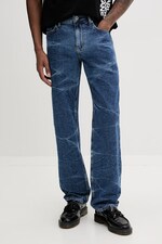 Джинси straight чоловічі Karl Lagerfeld Jeans колір блакитний