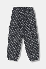 Дитячі штани Guess колір чорний