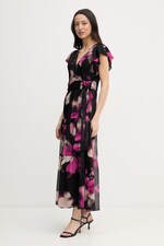 Розкльошена сукня DKNY колір чорний