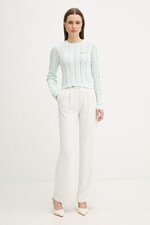 Светр Twinset колір бірюзовий