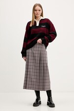 Светр The Ragged Priest колір бордовий