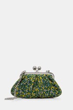 Сумка з додаванням вовни Weekend Max Mara ACCENNI колір зелений