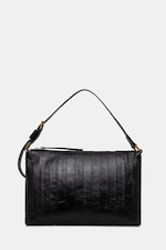 Шкіряна сумочка AllSaints колір чорний