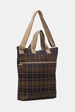 Сумка бавовняна Barbour колір зелений