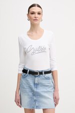 Лонгслів Guess колір білий