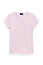 Дитяча бавовняна футболка Polo Ralph Lauren колір рожевий