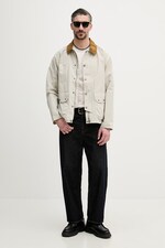 Футболка чоловіча бавовняна Barbour колір бежевий