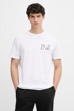 Футболка чоловіча бавовняна United Colors of Benetton колір чорний