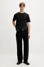 Футболка чоловіча лляна rag & bone колір чорний