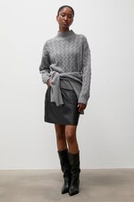 Свитер женский с шерстью Answear.LAB цвет серый