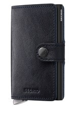 Кожаный кошелек Secrid BASCO цвет синий