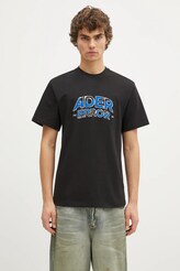 ★ADER error★ ブラック Edca Product. 52 Tシャツ ADER error: ブラック Edca Product. 52 Tシャツ | SSENSE 日本