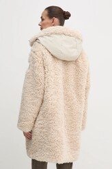 ジャケット・アウター save the duck ANGELICA Save The Duck Angelica Faux Shearling Coat In Black | ModeSens