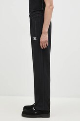 adidas Originals joggers Mono 2 Trackpant black color smooth