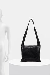 Our Legacy leather handbag Slim black color A4248SMB at PRM US