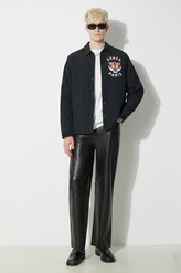 Kenzo jacket Lucky Tiger Padded Coach men's black color