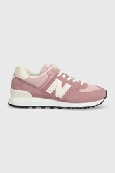 New Balance sneakers 574 pink color U574BWE at PRM US New Balance sneakers 574 pink color U574BWE at PRM US