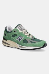 New Balance sneakers Made in UK green color U991GV2 at PRM US