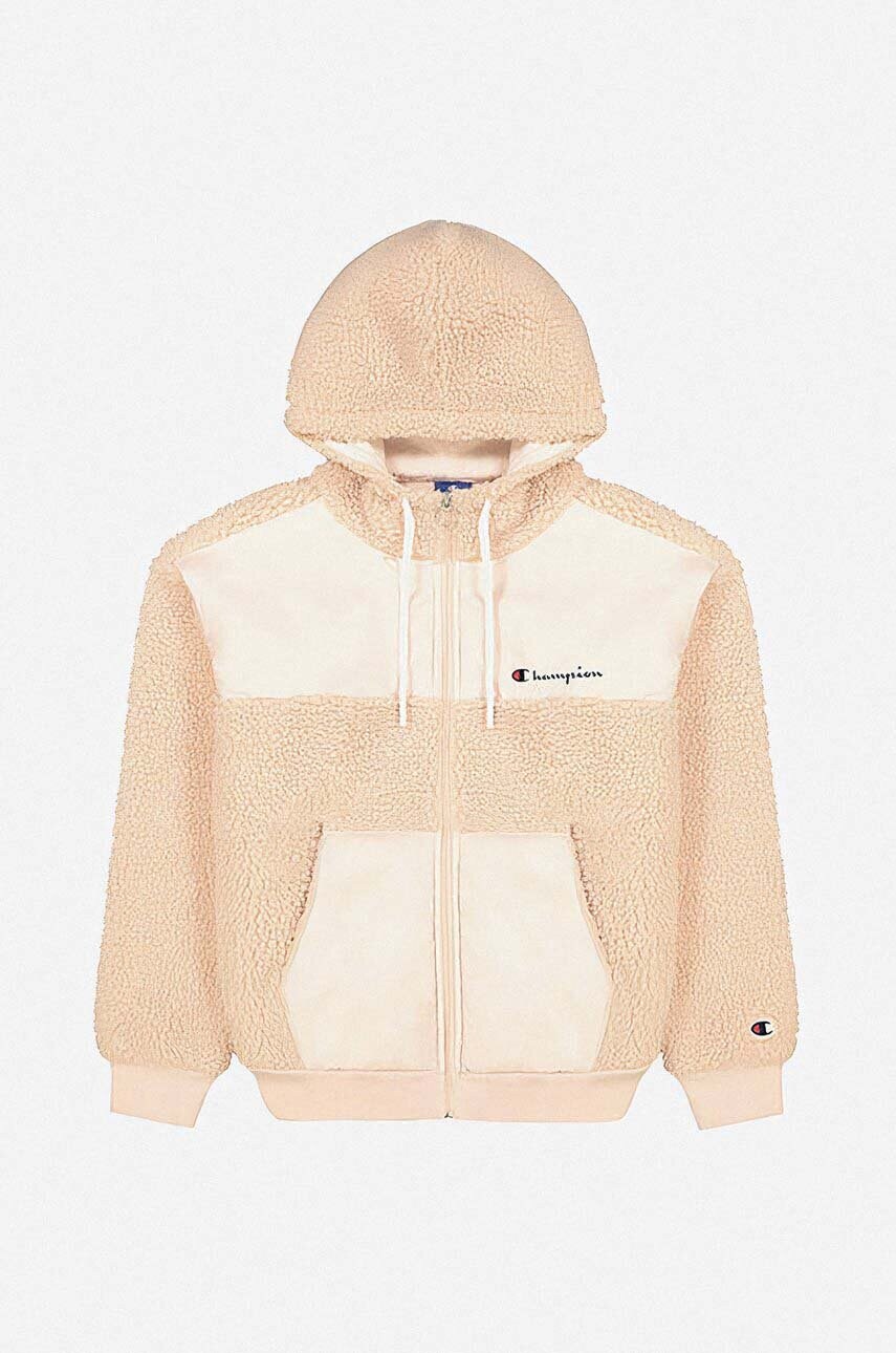 Champion hoodie clearance pink white brown
