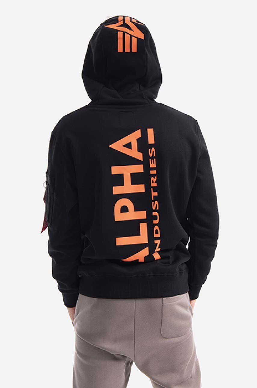 Alpha industries hot sale orange hoodie