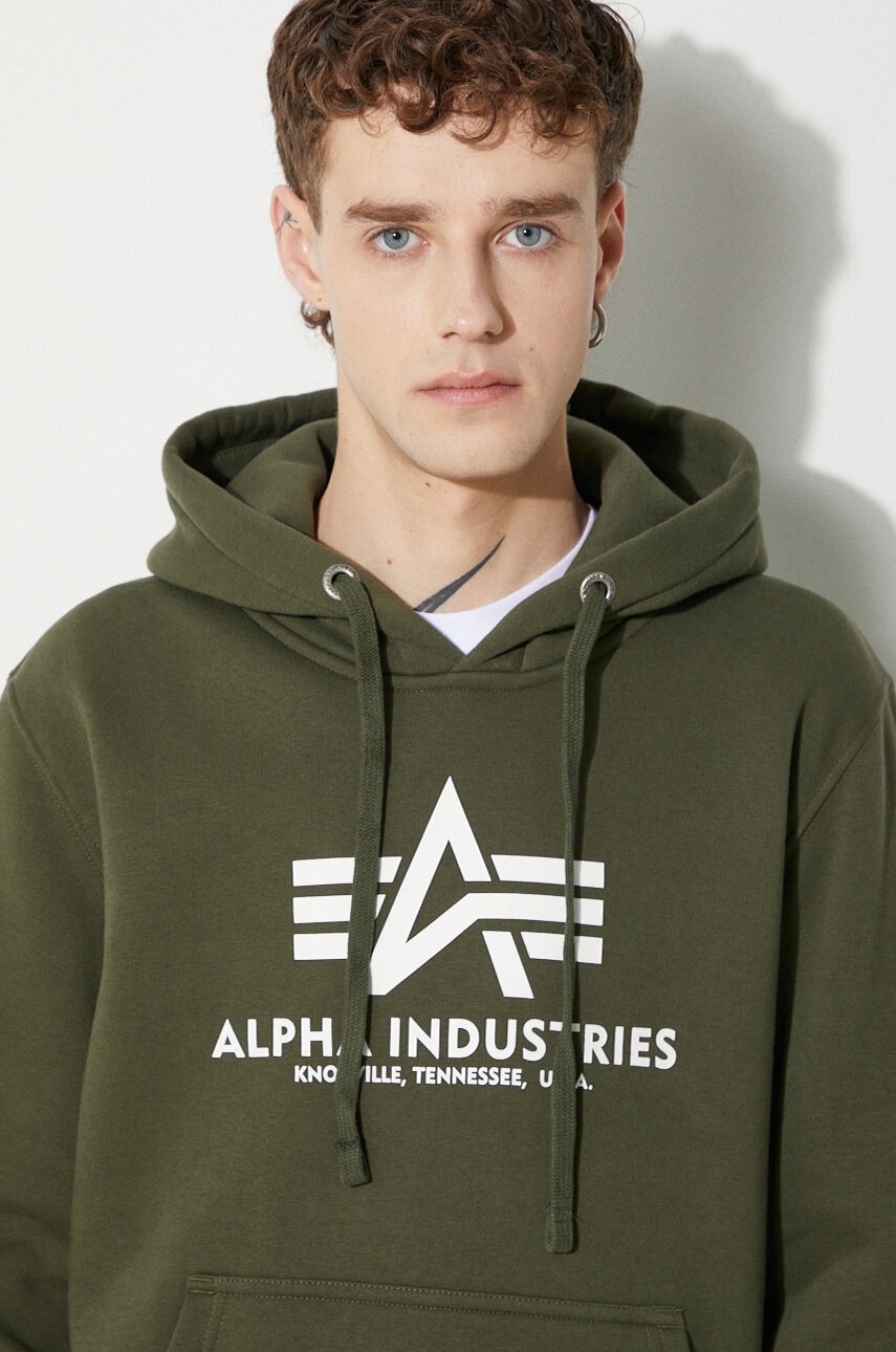Alpha industries hoodie green deals