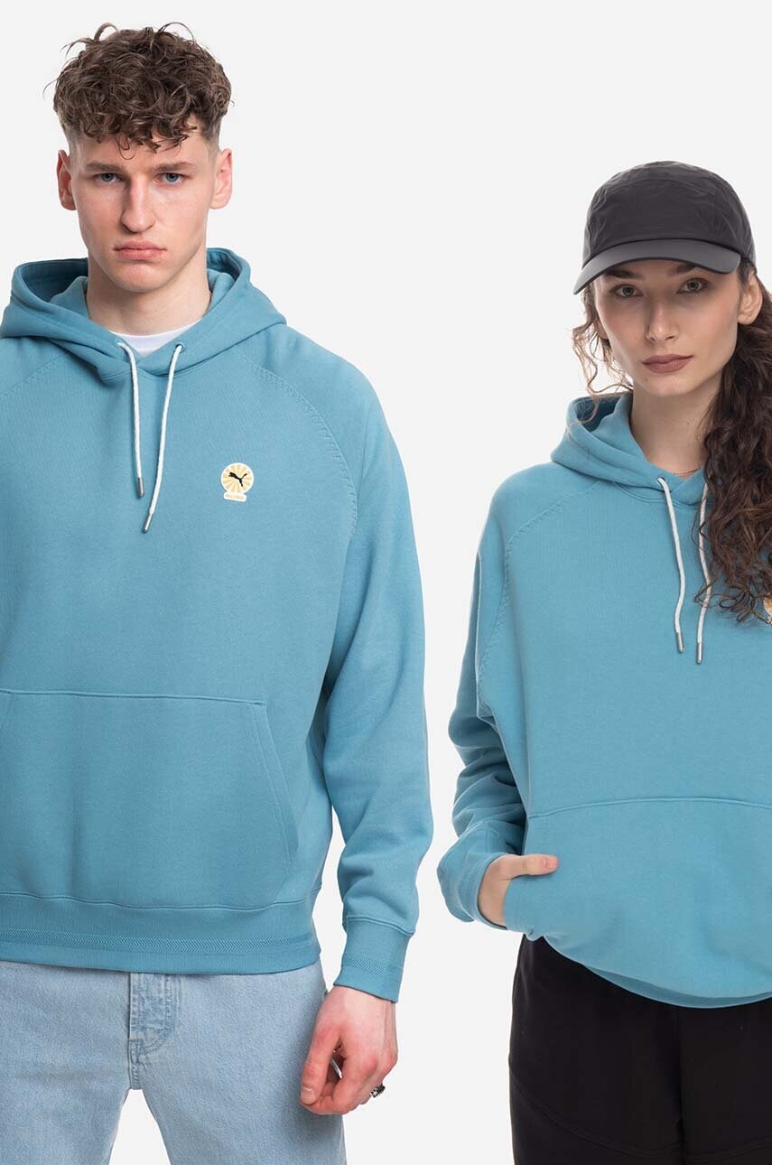 Puma cotton sweatshirt x Palomo blue color buy on PRM