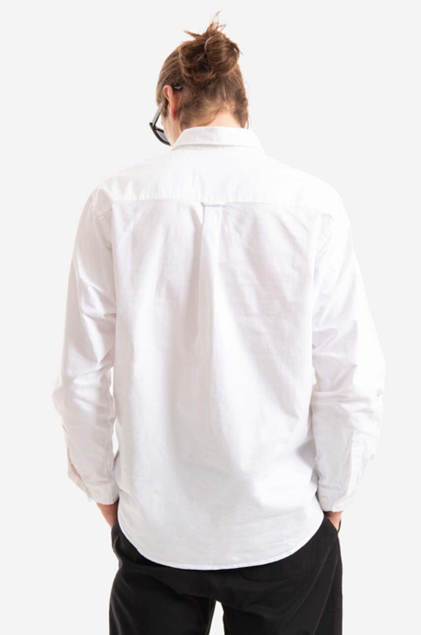 Tシャツ・カットソー ^LEATHERY^ SMALL LOGO OXFORD SHIRT WHITE LRSH5102WH Levi's oxford shirt with small logo in white | ASOS