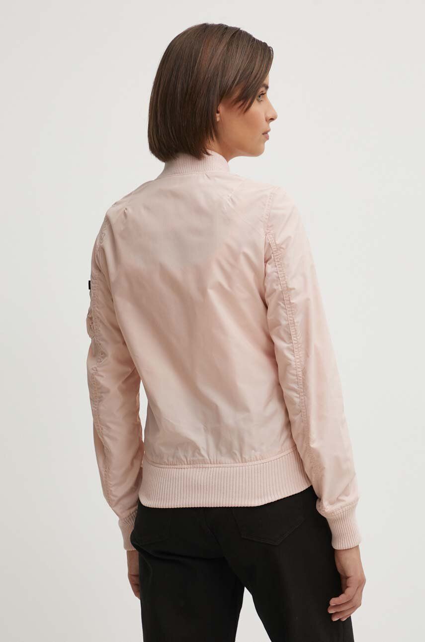 Alpha Industries bomber jacket MA-1 buy on women\'s pink color Wmn | TT PRM