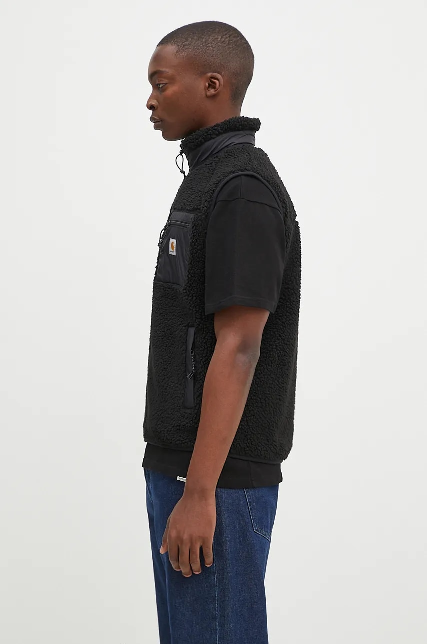 Carhartt WIP vest men's black color at PRM US