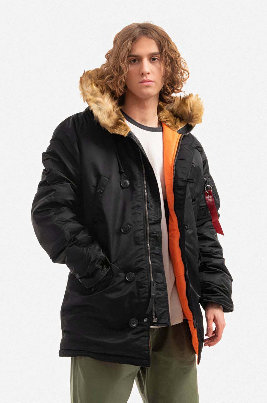 grundigt rive ned gentage Alpha Industries jacket N3B 103141 07 men's maroon color | buy on PRM