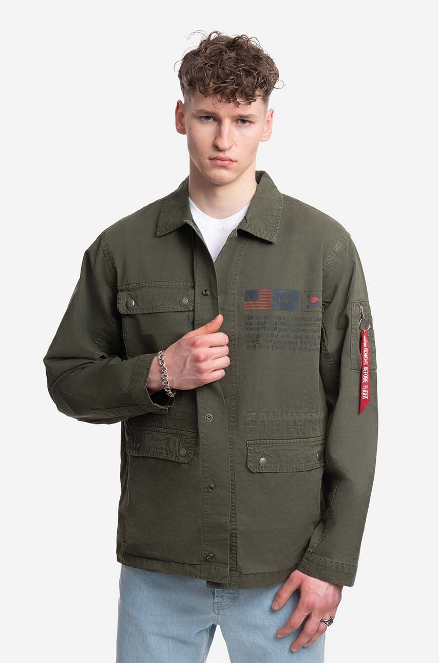buy men\'s color Industries Field Jacket 136 gray on Alpha 136115 jacket PRM LWC |