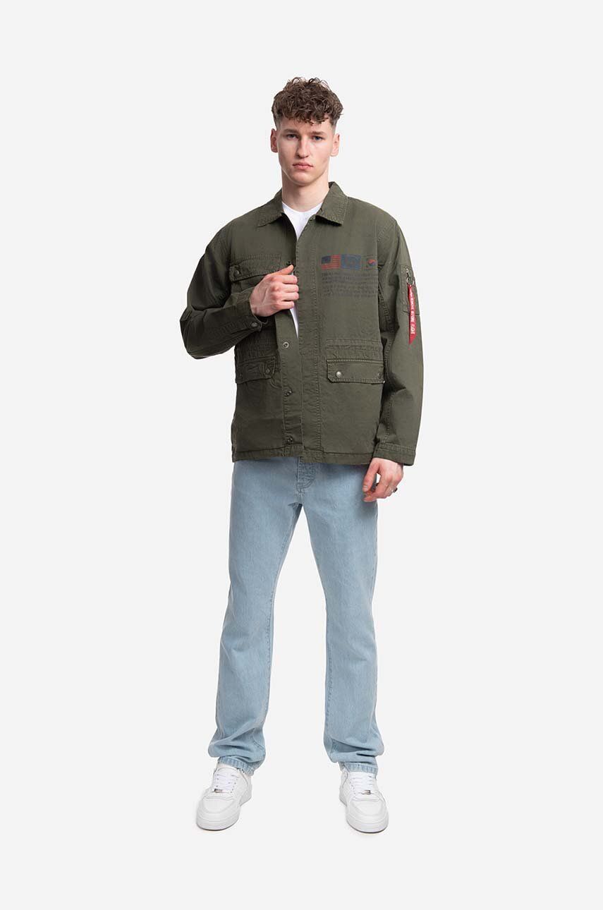 Alpha Industries PRM gray jacket LWC men\'s 136115 Field 136 Jacket | color on buy
