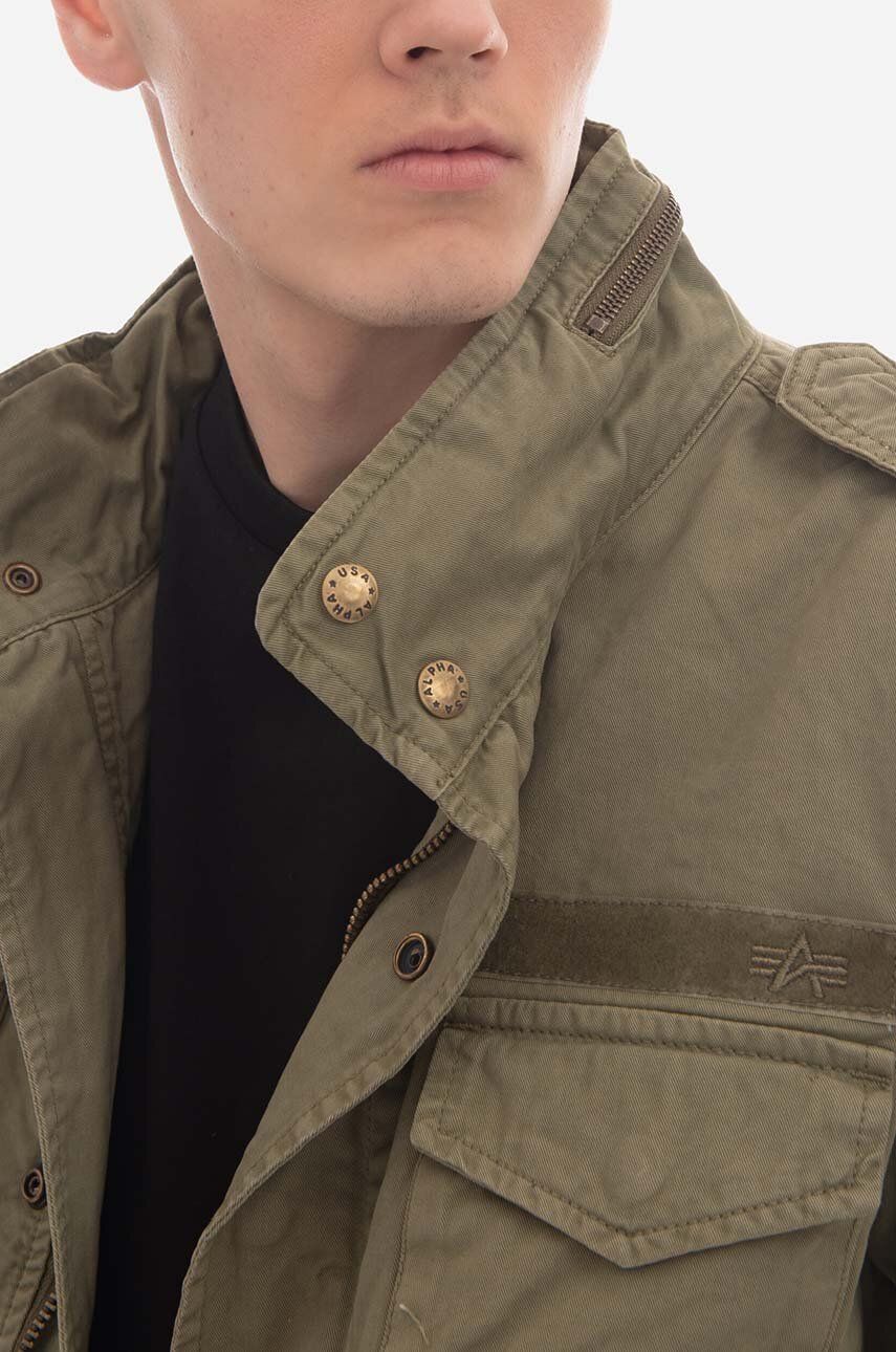 Alpha Industries jacket Huntington 176116 11 men\'s green color | buy on PRM